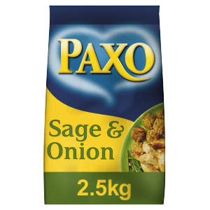 Paxo Sage & Onion Stuffing Mix 2x2.5kg